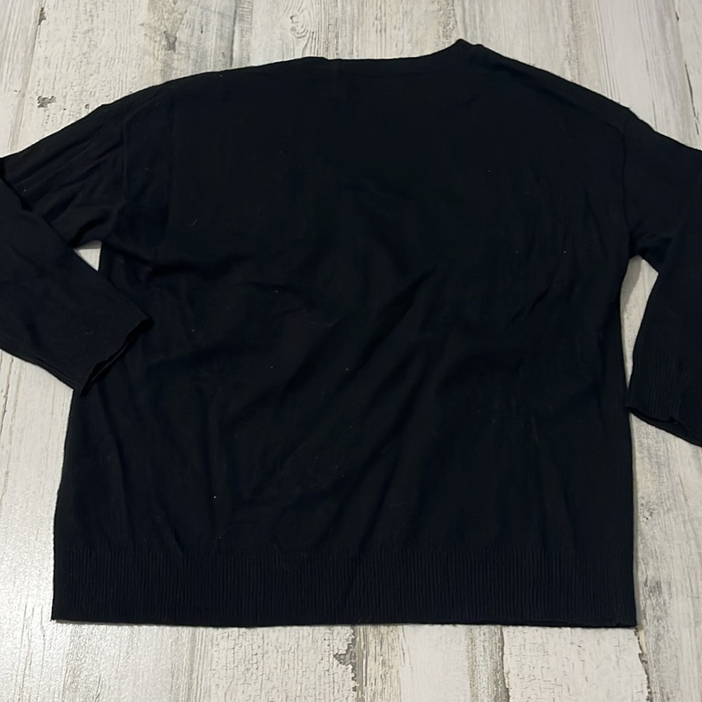 Troubadour floral Lambswool Blend Sweater Size XS - Picture 4 of 8